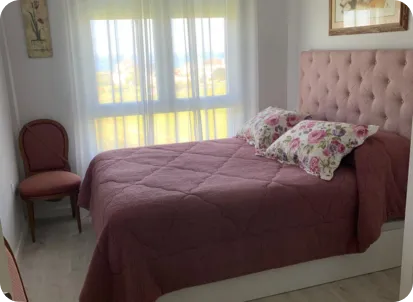 Dormitorio de matrimonio en El Hórreo del Abuelo